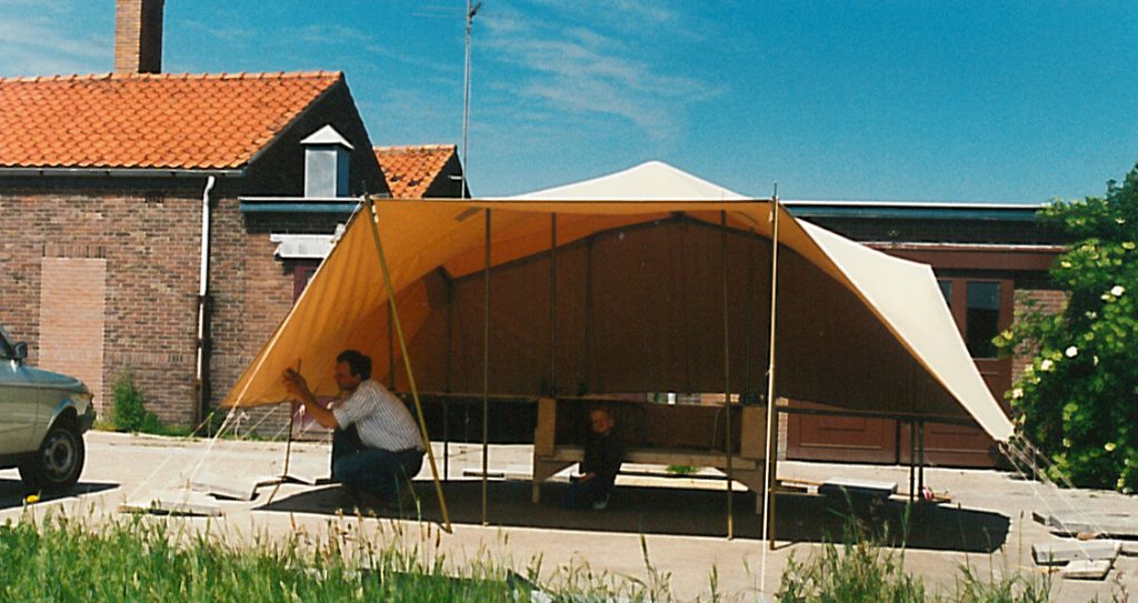 Eerste Smitveld vouwwagen in ontwerpfase